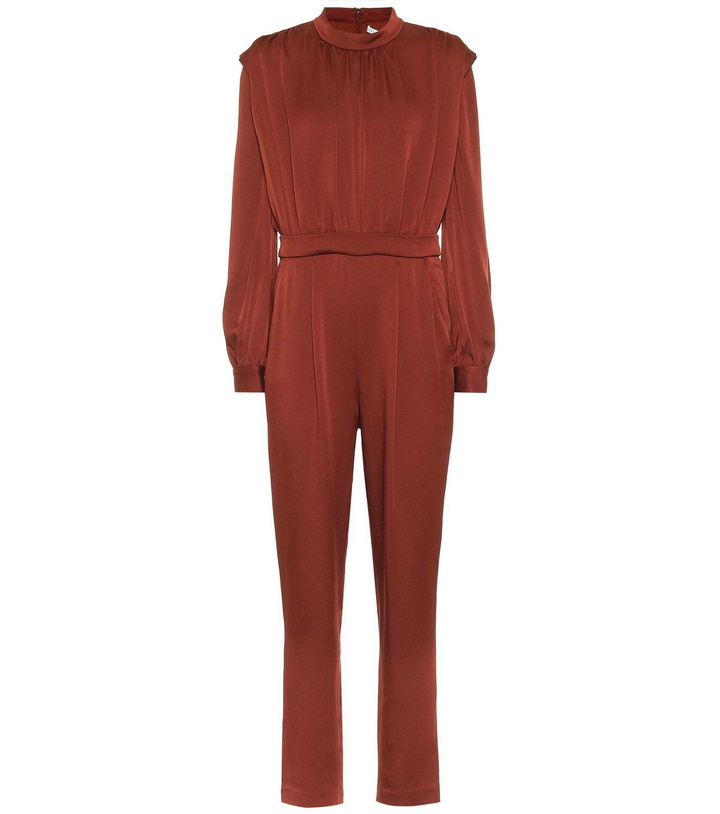 Photo: Veronica Beard Kavia satin crêpe jumpsuit