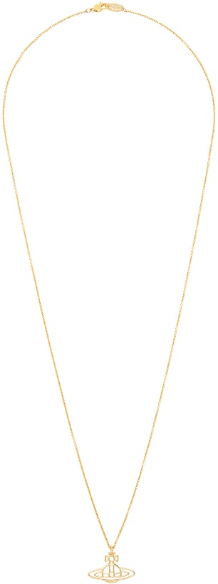 Photo: Vivienne Westwood Gold Thin Lines Flat Necklace