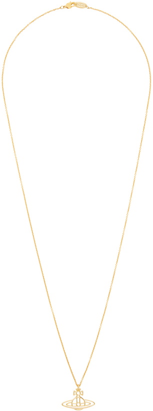 Photo: Vivienne Westwood Gold Thin Lines Flat Necklace