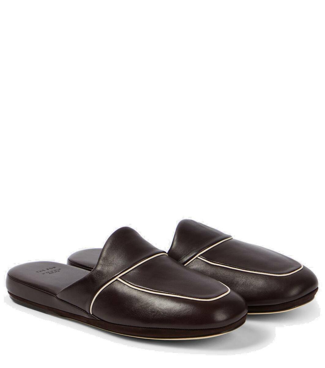 Mules semelle liège Garçon en cuir beige Mules semelle liège Garçon en cuir beige