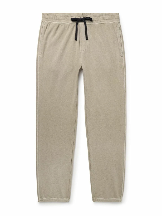 Photo: James Perse - Loopback Cotton-Jersey Sweatpants - Neutrals