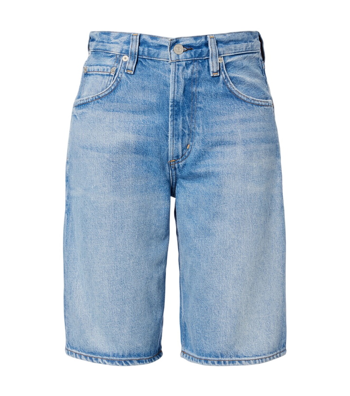 Photo: Citizens of Humanity Court denim Bermuda shorts