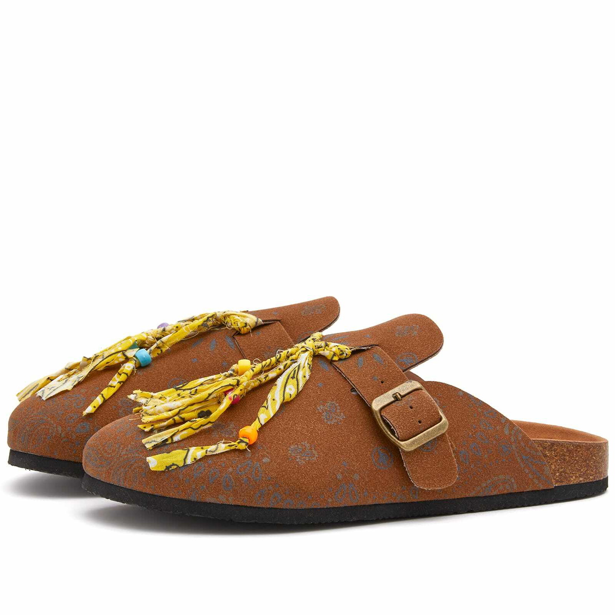 Arizona Love Women's Slip On Mule Shoes in Brown