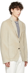 Officine Générale Beige Corduroy New Lightest Blazer