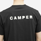 Snow Peak Men's Snowpeaker T-Shirt Camper in Black