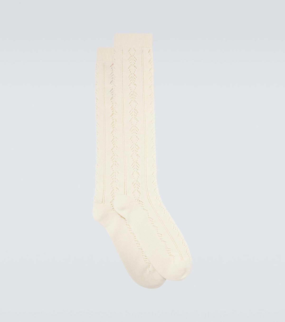 Valentino Pointelle cotton socks