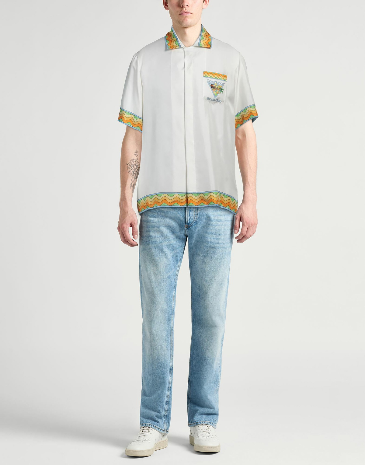Casablanca Mens Shirt in White