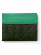 Bottega Veneta - Colour-Block Intrecciato Leather Cardholder