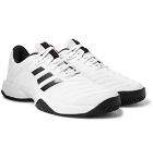 Adidas Sport - Barricade 2018 Rubber-Trimmed Mesh Tennis Sneakers - White