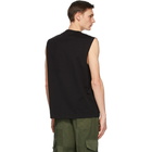 Stella McCartney Black Shared OBS 23 Sleeveless T-Shirt