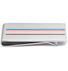 Paul Smith - Silver-Tone and Enamel Money Clip - Silver