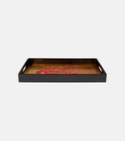 Les-Ottomans Lacquered wooden decorative tray