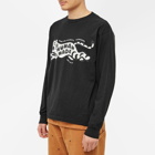 Human Made Men's Long Sleeve Tiger T-Shirt in Black