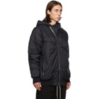 Rick Owens Drkshdw Black Mountain Windbreaker Jacket