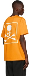 MASTERMIND WORLD Yellow Boxed Logo T-Shirt