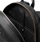 WANT LES ESSENTIELS - Kastrup Leather-Trimmed Shell Backpack - Black