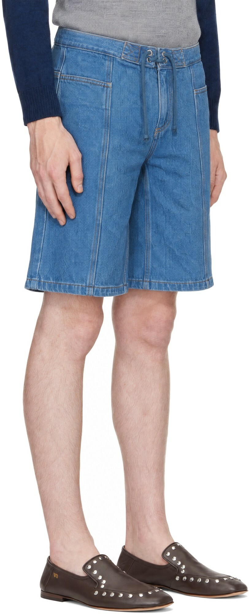 Gimaguas Blue Romeo Denim Shorts
