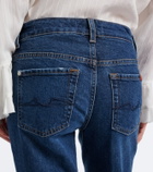 7 For All Mankind Calie straight jeans
