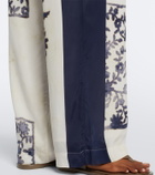 SIR Phillipa floral wide-leg pants