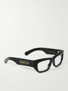 Gucci Eyewear - Rectangular-Frame Acetate Optical Glasses