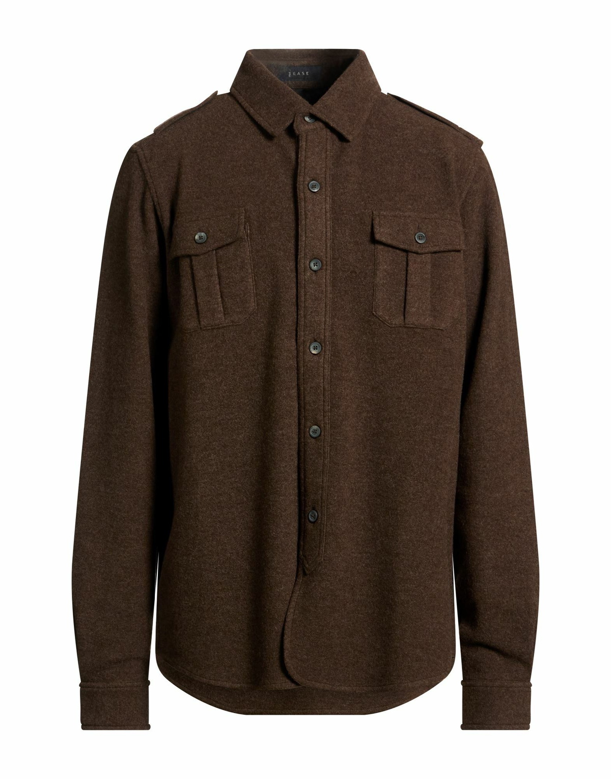 Sease Mens Shirt Chocolate in Brown