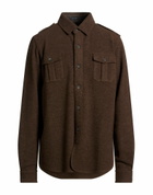 Sease Mens Shirt Chocolate in Brown