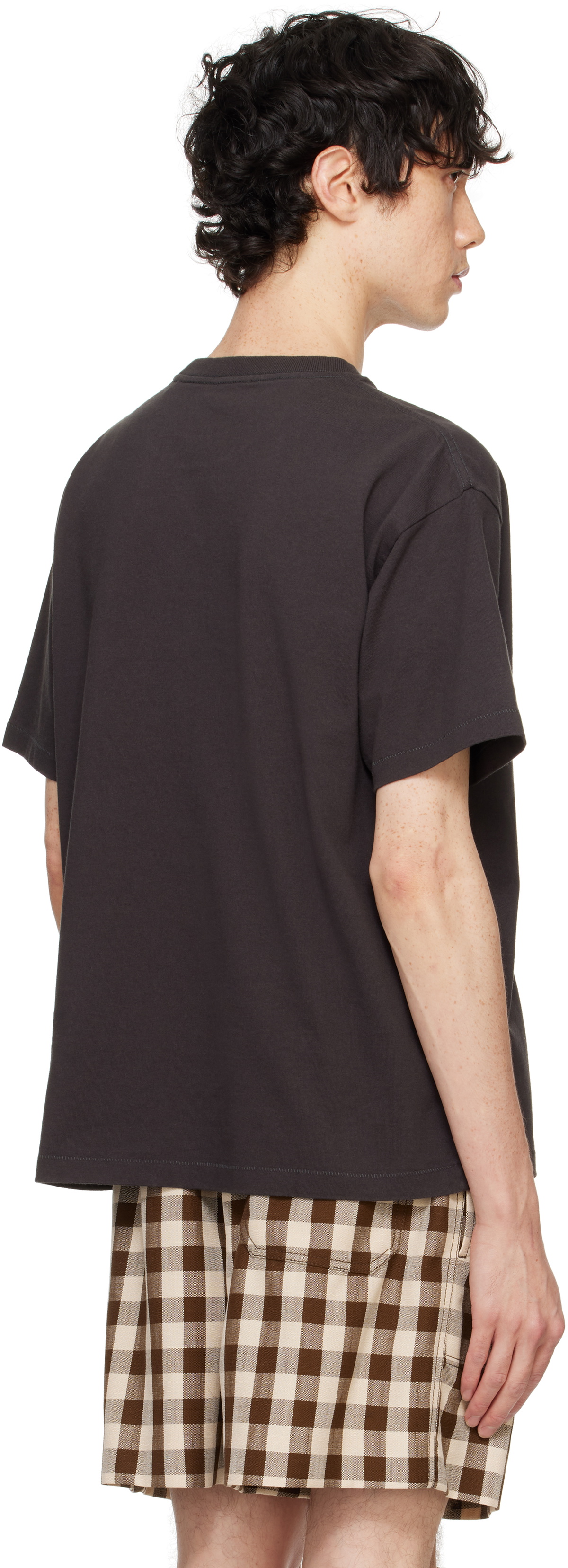 Bode Black Game Point Pocket T-shirt Bode