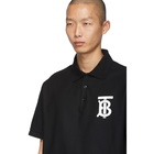 Burberry Black Winford Polo