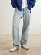 Maison Margiela - Replica Paint-Splattered Leather Sneakers - White