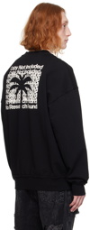 Dolce&Gabbana Black Printed Sweatshirt