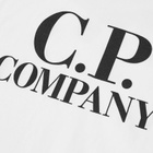 C.P. Company Undersixteen Women's Logo Tee in Gauze White
