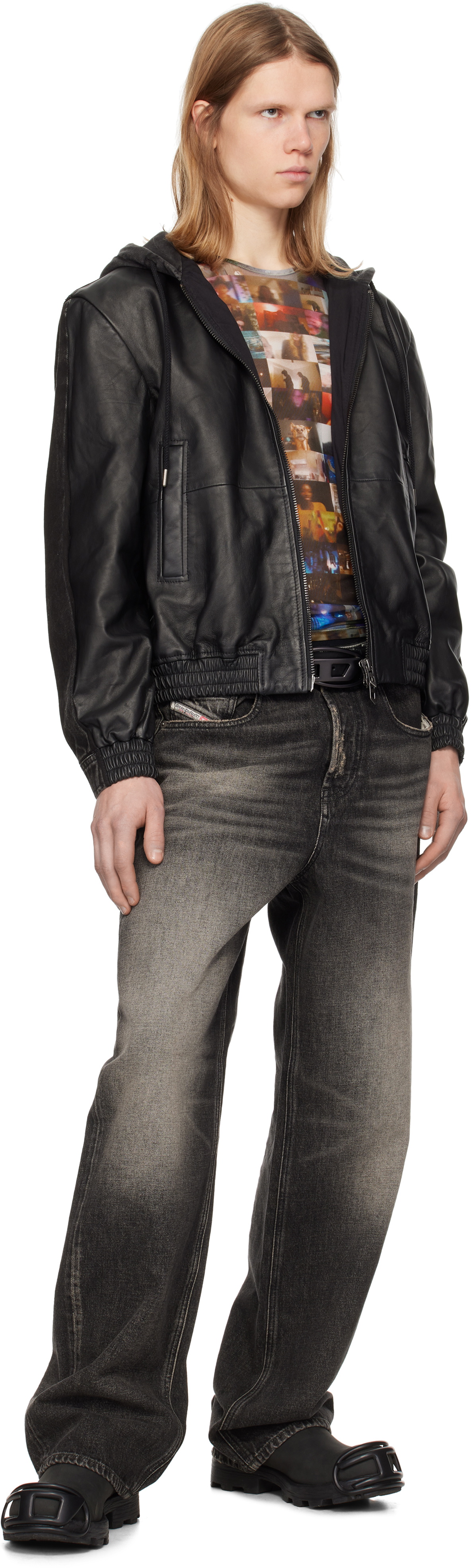 Diesel Black L-Ochs Jacket Diesel