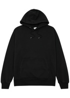 Colorful Standard Hooded Cotton Sweatshirt Black