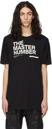 11 by Boris Bidjan Saberi Black 'The Master Number' TS5 T-Shirt