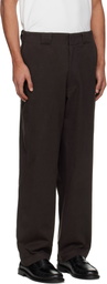 Lady White Co. Brown Jersey Trousers
