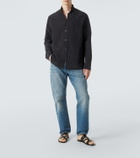 Umit Benan Francis linen and silk shirt
