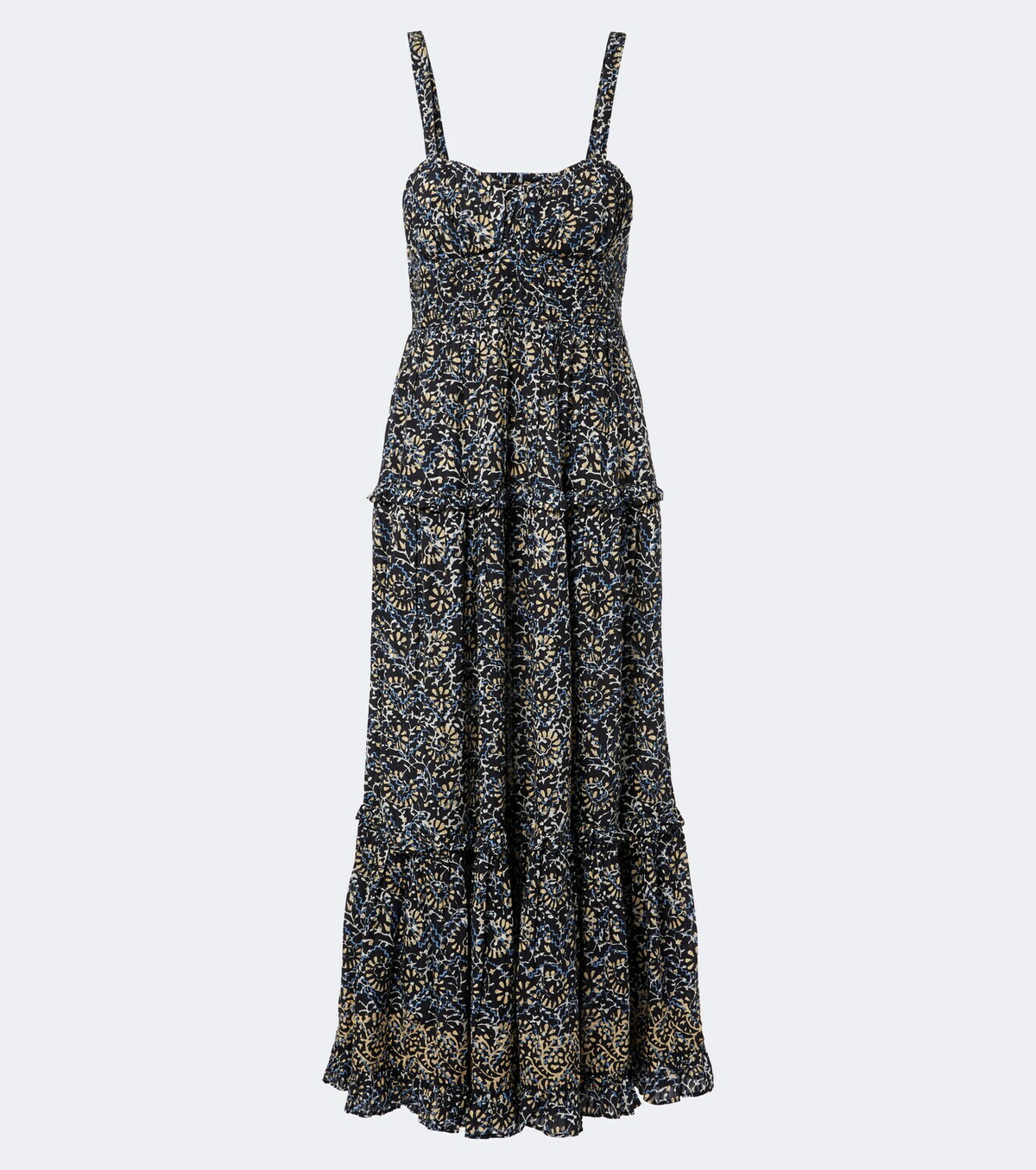 Ulla Johnson Ophelia printed cotton-blend midi dress