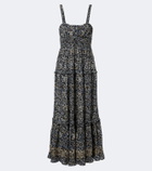 Ulla Johnson Ophelia printed cotton-blend midi dress