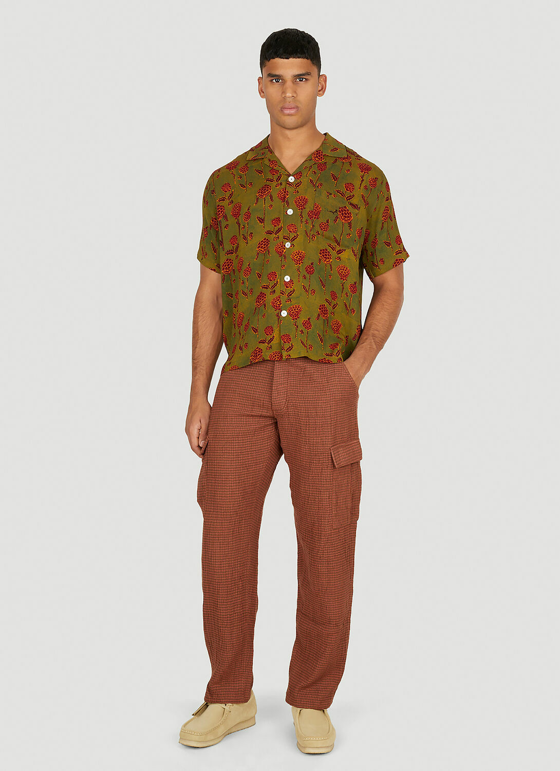 Karu Handloom Cargo Pants