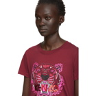 Kenzo Red Limited Edition Holiday Tiger T-Shirt