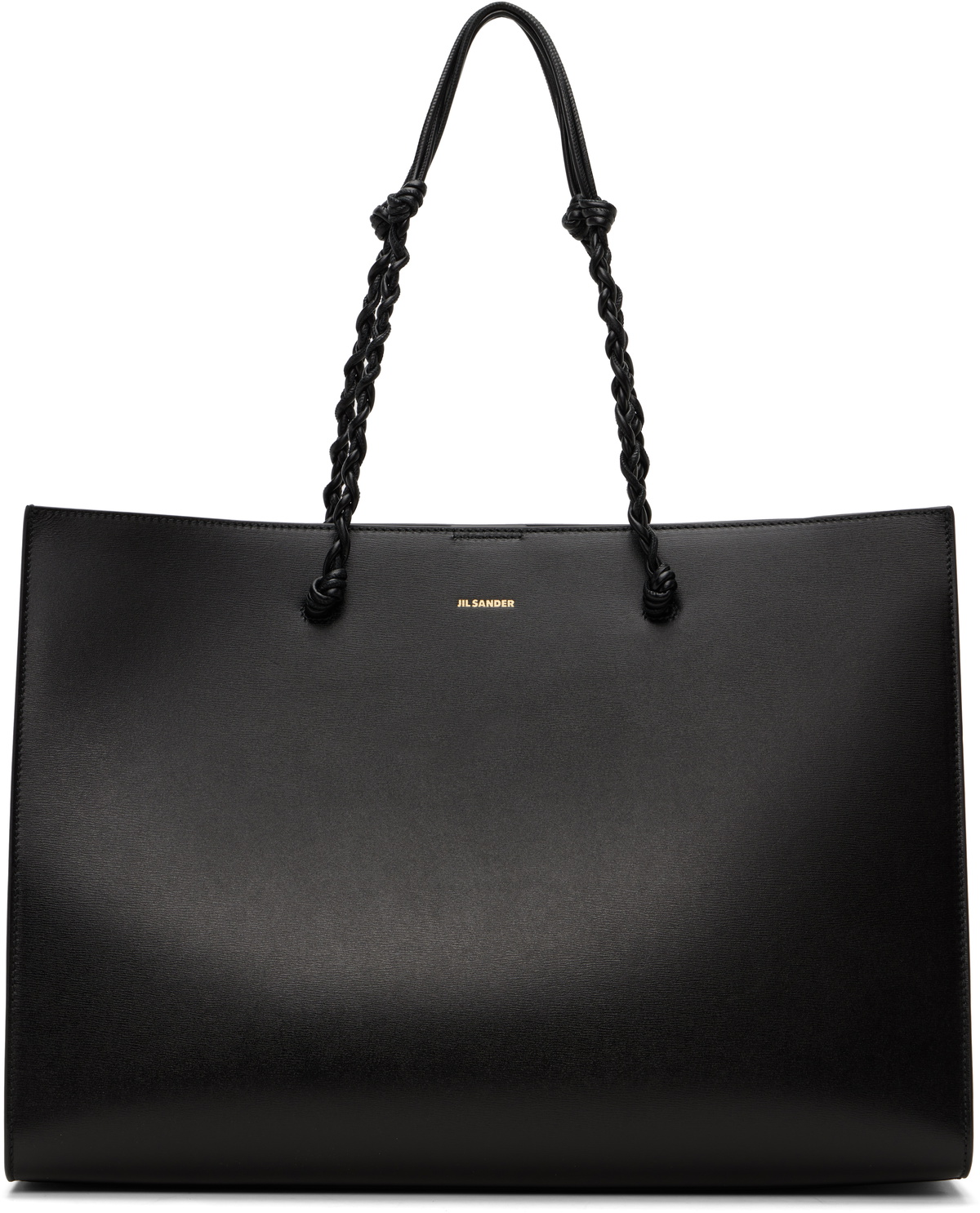 Jil Sander Black Tangle Tote