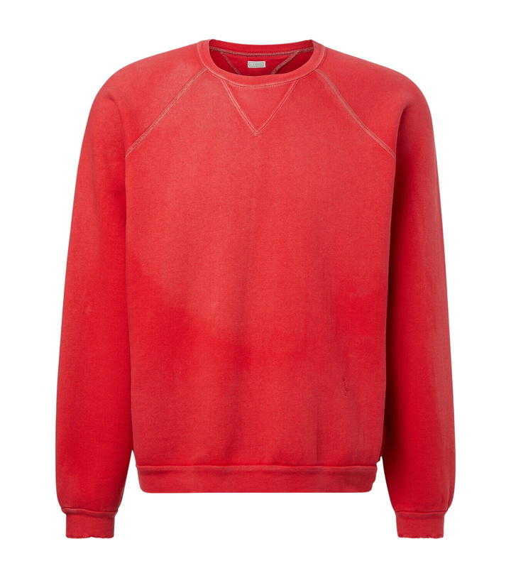 Photo: A.Presse Vintage cotton jersey sweatshirt