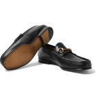 Gucci - Roos Horsebit Leather Loafers - Men - Black