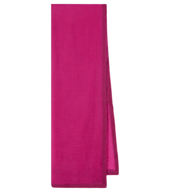 Photo: The Row Cashmere and wool scarf