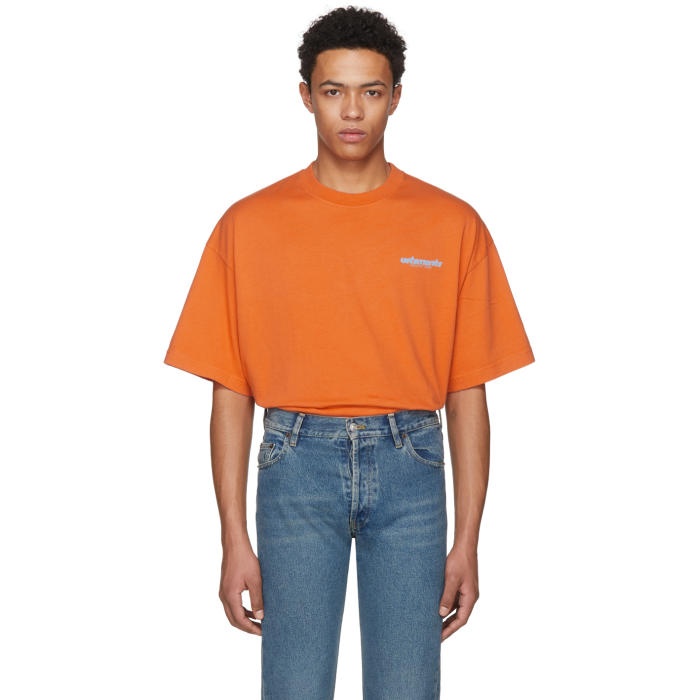 Photo: Vetements Orange Fiber Optic T-Shirt