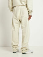 THE FRANKIE SHOP Pleated Cotton Sweatpants