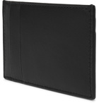 ALEXANDER MCQUEEN - Logo-Print Leather Cardholder - Black