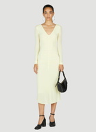 Isabel Marant Laly Ruched Semi-Sheer Dress
