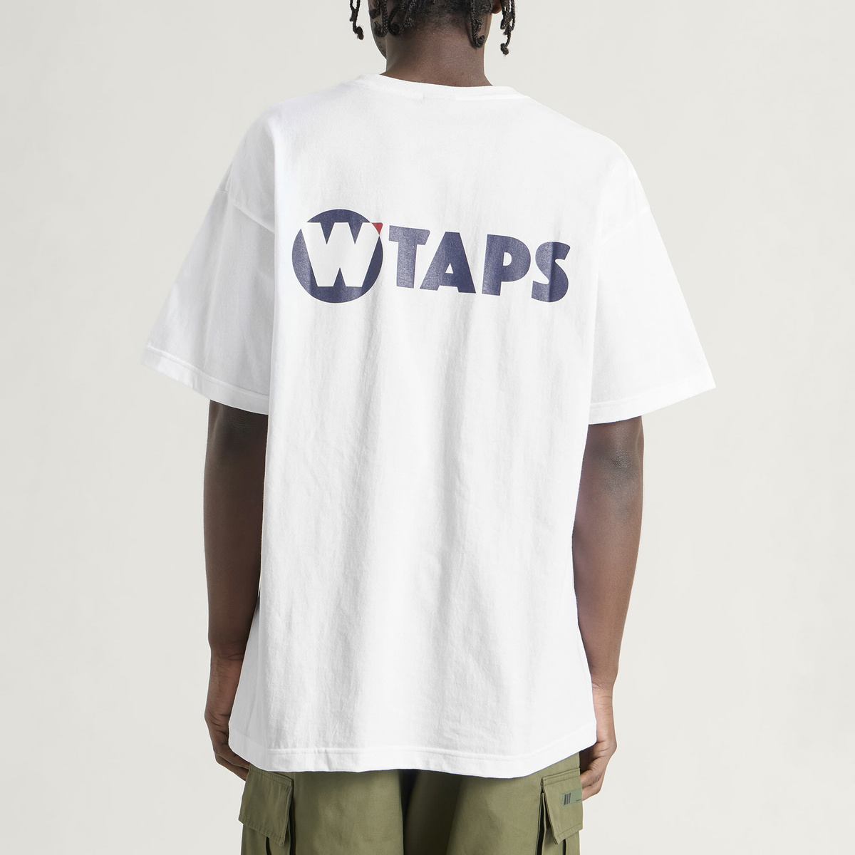 WTAPS Men's TNNL Short Sleeve T-Shirt in White