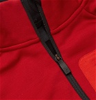 Peak Performance - Helo Stretch-Fleece Half-Zip Sweatshirt - Red